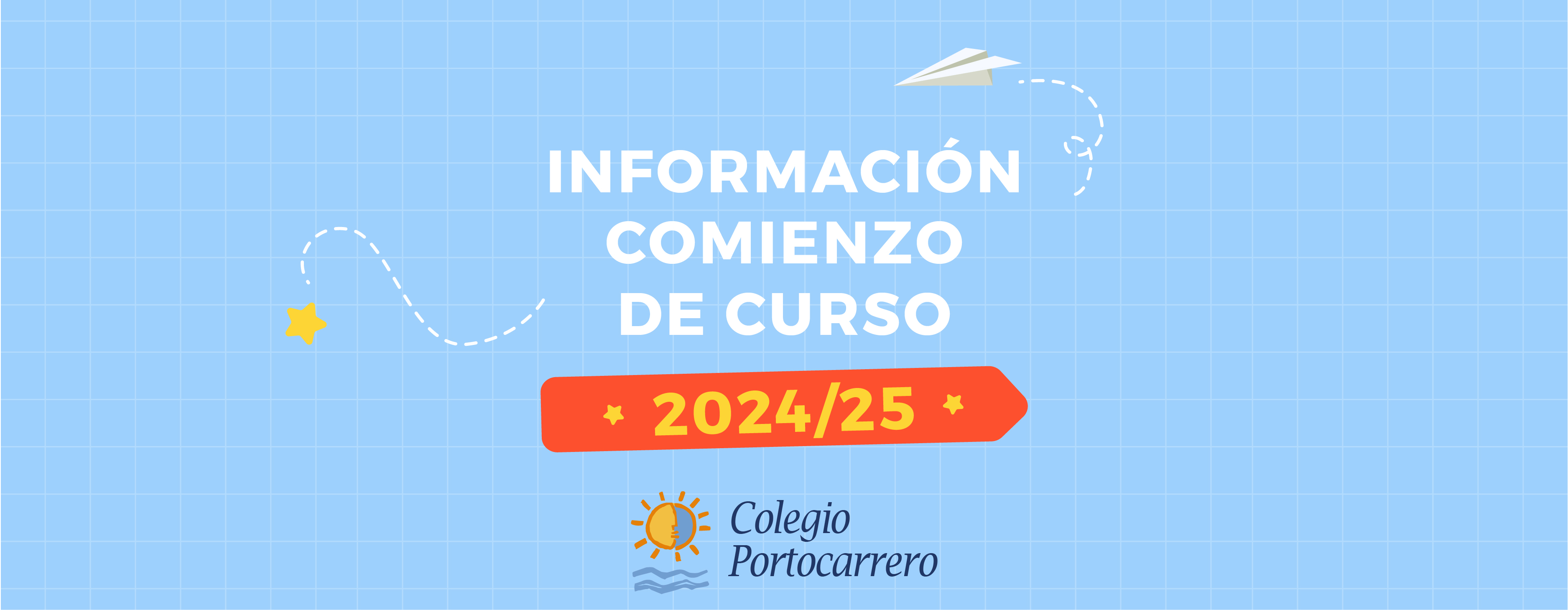 Banner comunicacion comienzo de curso