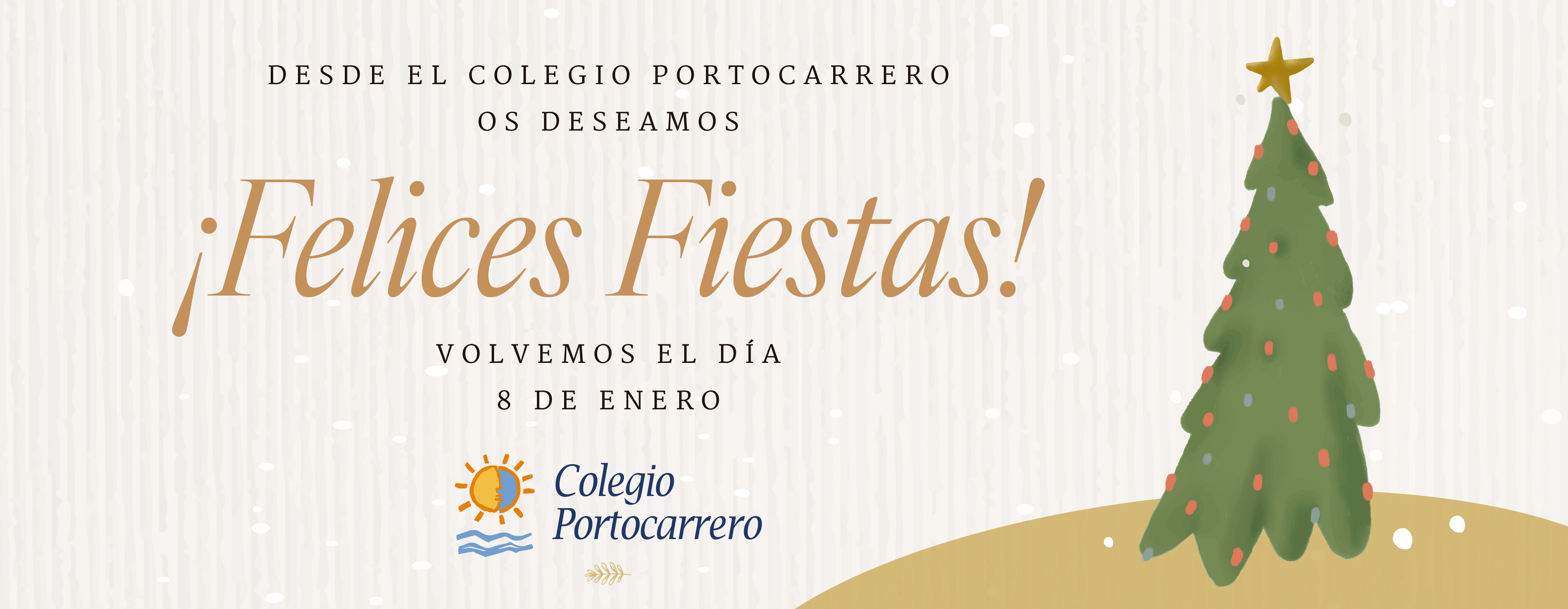 Feliz Navidad Colegio Portocarrero